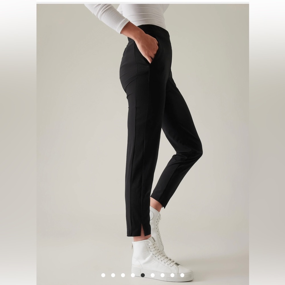 Athleta Brooklyn Ankle Pant, Black, size 16